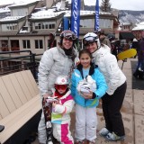 family ski holiday with ski aspen