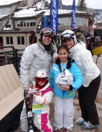 family ski holiday with ski aspen