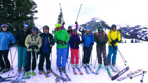 group ski tour
