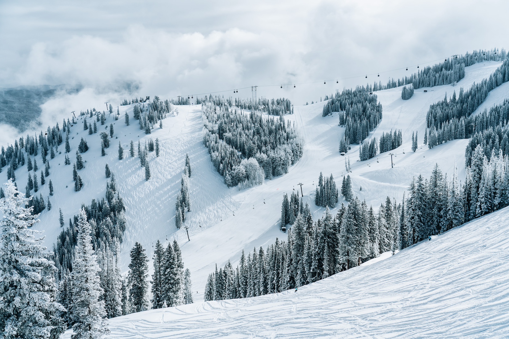 Aspen Mountain With No Crowds