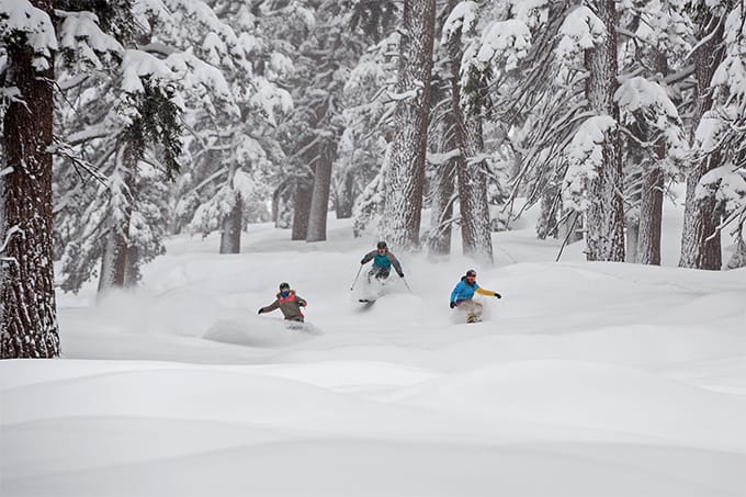 heavenly ski resort