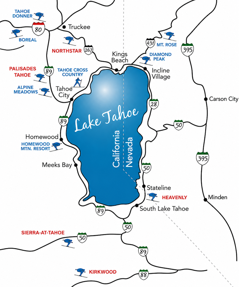 lake tahoe ski resorts